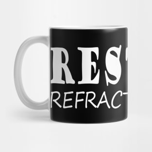 Resting Refraction Face Ophthalmologist Optometrist Vision Mug